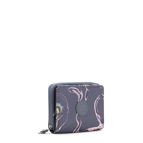 Carteras Kipling Money Love Printed Small Wallet Grises | MX 2210BE